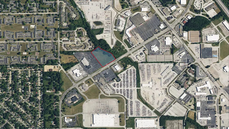 5304 Pike Plaza Rd Aerial